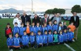 Del Bosque inaugura el nuevo campo de ftbol de csped natural del Complejo Deportivo El Almarjal 'Javier Miñano Espn'