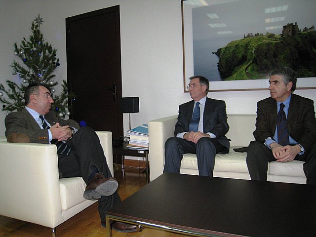 Manuel Campos recibió la visita del Defensor del Pueblo, José Pablo Ruiz Abellán - 1, Foto 1