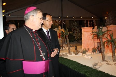 El Belén Municipal del Palacio Episcopal de Murcia acerca a sus fieles al misterio de la Navidad - 2, Foto 2