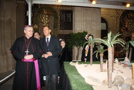 El Belén Municipal del Palacio Episcopal de Murcia acerca a sus fieles al misterio de la Navidad - 3, Foto 3