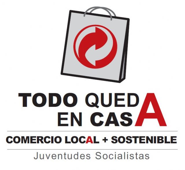 Juventudes Socialistas de Totana inicia con éxito la campaña Todo queda en casa, Foto 1