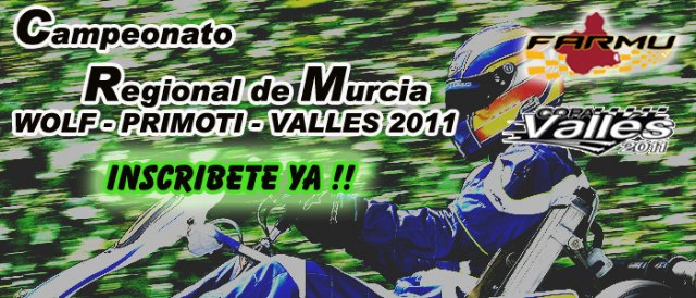 El flamante Campeonato de Karting de la Región de Murcia-Copa Vallés 2011 comienza su andadura - 1, Foto 1