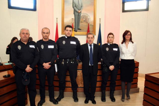 Tres nuevos Cabos de la Policía Local de Alcantarilla toman posesión de su cargo - 1, Foto 1