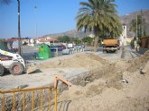 Comienzan las obras en la calle Ermita de El Siscar, las cuales evitarán las inundaciones