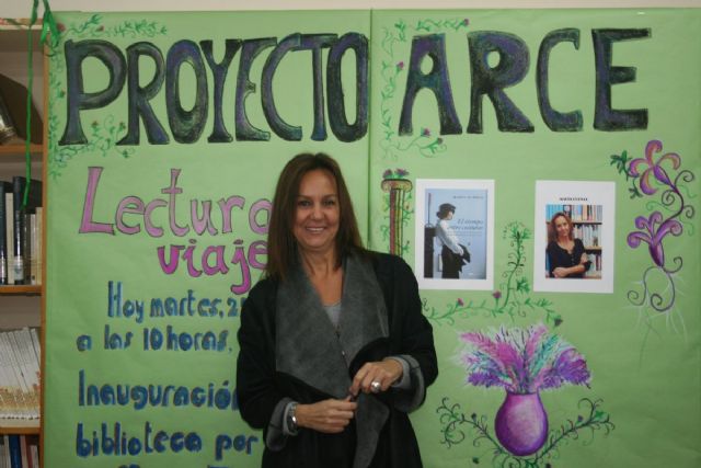 María Dueñas, protagonista del proyecto ARCE en el IES Elcano - 2, Foto 2