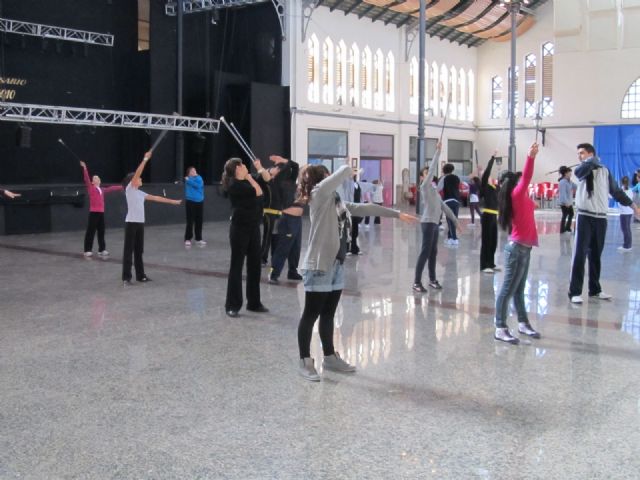 Las majorettes murcianas preparan en La Unión su salto al 'twirling baton' - 2, Foto 2