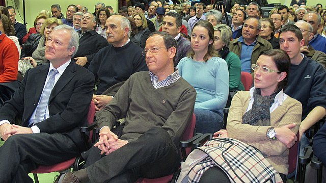 Valcárcel y Cámara participan en un encuentro con afiliados y simpatizantes del PP en Monteagudo - 1, Foto 1