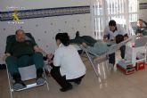 La Guardia Civil participa en la campaña de donacin de sangre