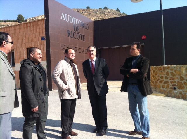 El delegado del Gobierno visita las obras del Plan E en el Valle de Ricote - 1, Foto 1