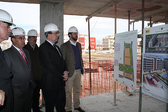 Avanzan las obras para construir 247 nuevas viviendas protegidas en Los Dolores de Murcia - 1, Foto 1