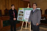 La Presidenta de la Confederacin Hidrogrfica del Segura visita las obras de la acequia El Esparragal en Calasparra
