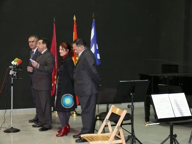 El delegado del Gobierno y el alcalde de Jumilla inauguran la ampliación de la Escuela de Música - 1, Foto 1