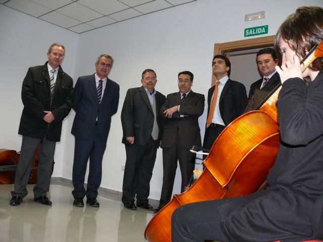 El delegado del Gobierno y el alcalde de Jumilla inauguran la ampliación de la Escuela de Música - 5, Foto 5