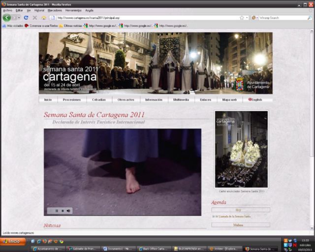 El Ayuntamiento renueva su portal web de Semana Santa - 1, Foto 1