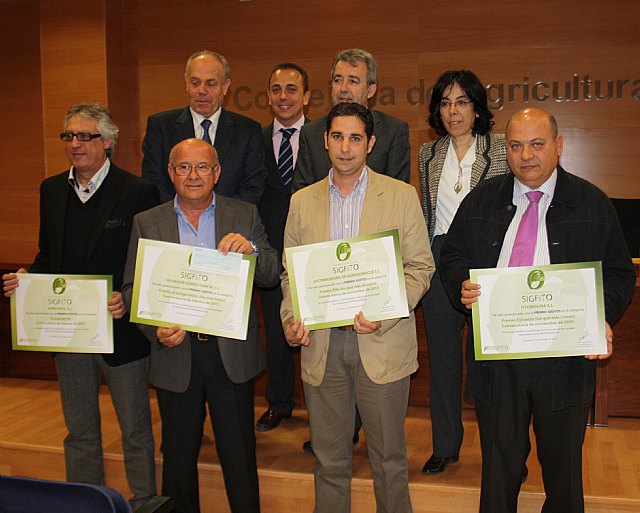 Cerdá entrega los premios Sigfito en reconocimiento a la labor de empresas en la recogida de envases de fitosanitarios - 1, Foto 1