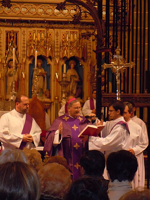 El Obispo de Cartagena preside en la Catedral la Misa del Miércoles de Ceniza - 3, Foto 3