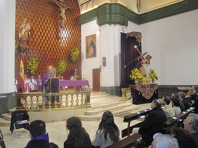 Mons. Lorca Planes clausura el I Encuentro de Jóvenes Cofrades en Cartagena - 1, Foto 1