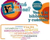 La biblioteca pblica de Jumilla participa en el proyecto ¿qu sabes?, ven a la biblioteca y cuentlo