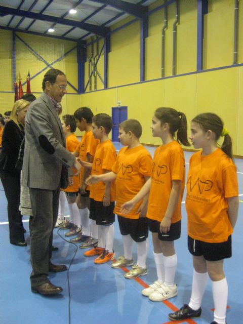 El Alcalde Cámara inaugura el pabellón polideportivo de Los Martínez del Puerto - 3, Foto 3