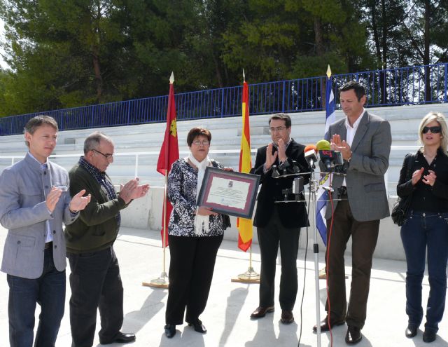 Inaugurado el velódromo de la estacada que lleva el nombre del ciclista jumillano Bernardo González - 2, Foto 2