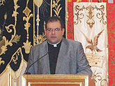 El coadjutor de la Iglesia de Santiago el Mayor de Totana pregonó la Semana Santa 2011 de Las Torres de Cotillas