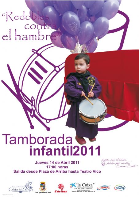 Este próximo jueves se celebra la tercera tamborada infantil 'redobles contra el hambre' - 1, Foto 1