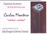 El prximo viernes 29 de abril se inaugura la exposicin de pintura de Carlos Montero 'Realidad i Realidad'