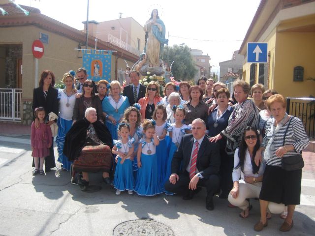 El Alcalde participa en la Fiesta de la Purísima en Sangonera la Verde - 1, Foto 1