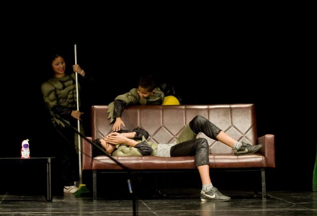 Los pequeños del Sagrado Corazón abren el telón de la XXIII Muestra de Teatro Escolar - 3, Foto 3