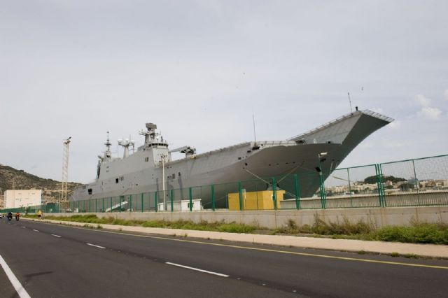 El buque de asalto Juan Carlos I hace escala en Cartagena - 3, Foto 3