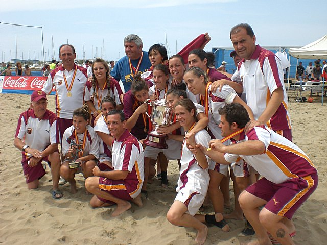 La selección femenina de fútbol playa, campeona de España - 1, Foto 1