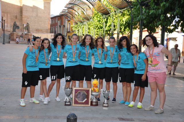 El Ayuntamiento de Mula rinde homenaje al PDM Mula Fútbol Sala Infantil Femenino - 3, Foto 3