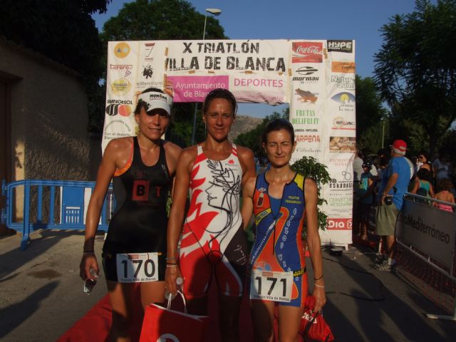 Ciento ochenta triatletas consolidan el triatlón Villa de Blanca como una de las grandes pruebas de la Región - 1, Foto 1