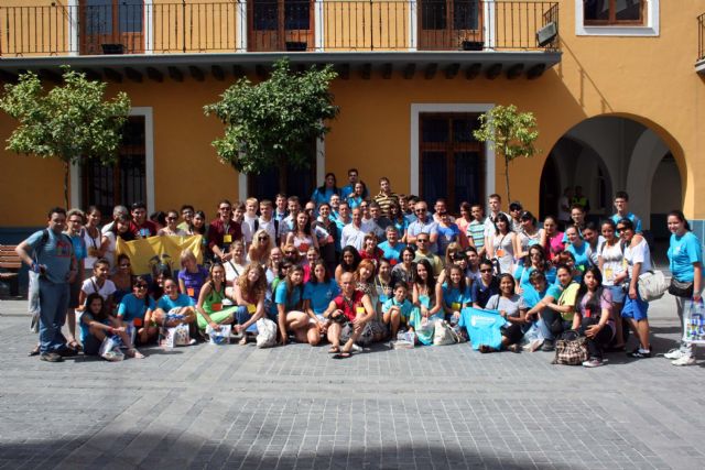 Los voluntarios que le corresponden a las parroquias de Alcantarilla y que asisten a la Jornada Mundial de la Juventud, inician sus actividades - 2, Foto 2