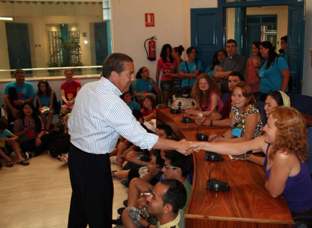 Los voluntarios que le corresponden a las parroquias de Alcantarilla y que asisten a la Jornada Mundial de la Juventud, inician sus actividades - 4, Foto 4