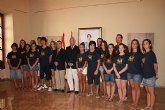 El presidente de la Comunidad recibe a los jóvenes participantes del programa 'Murcia más Cerca'