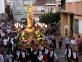 La Patrona de Archena vuelve a visitar la poblacin para celebrar un Octavario en su honor