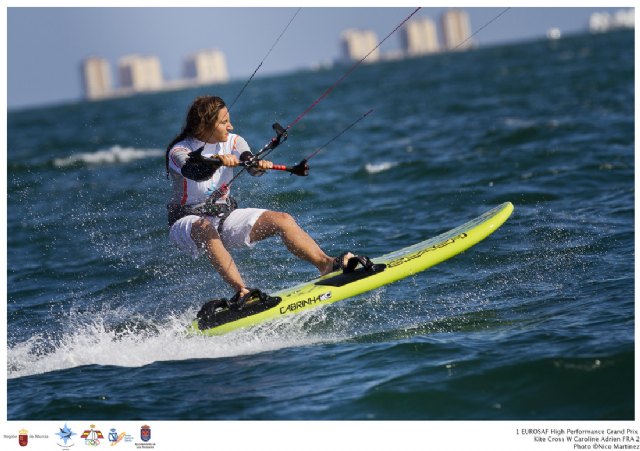 El estadounidense Leroy y la francesa Adrien conquistan el primer título mundial de Kite Cross - 2, Foto 2