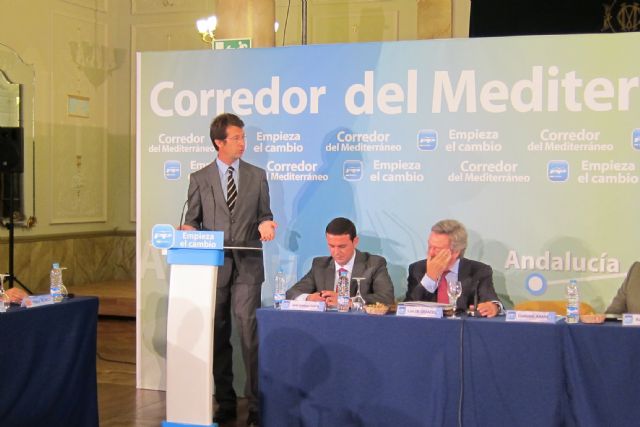 Sólo la unidad del PP ha evitado una guerra de comunidades con el Corredor Mediterráneo - 2, Foto 2