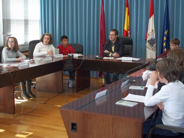 Los escolares de Lorquí, protagonistas de un pleno para conmemorar el Día de la Constitución - 4, Foto 4