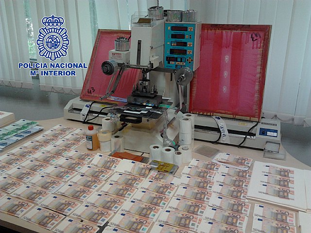 Intervenidos más de 1.500.000 euros a la mayor red de falsificación de billetes detectada en España - 1, Foto 1