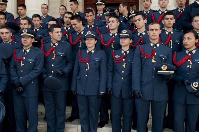 Los alumnos de la AGA aterrizan en el Palacio Consistorial - 4, Foto 4