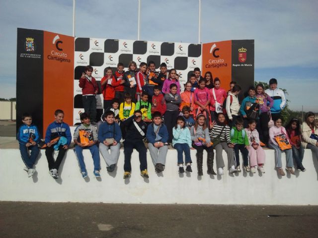 Los alumnos de San Ginés de la Jara, aficionados al motociclismo - 1, Foto 1