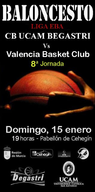 El CB UCAM Begastri busca volver a la senda de victorias, frente al Valencia Basket Club - 1, Foto 1