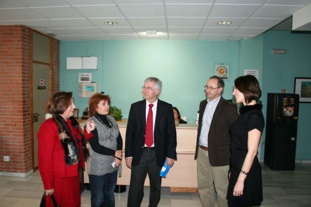 El director general de Personas Mayores del IMAS de la Región de Murcia visita los centros de Alcantarilla - 4, Foto 4