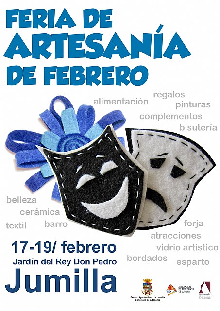 El jardín del Rey Don Pedro agogerá, del 17 al 19, la feria de artesanía de febrero - 2, Foto 2