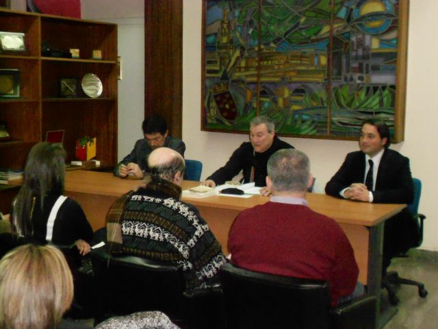 Gómez participa en la primera reunión del Sindicato Nacional de Escritores de la Región de Murcia - 1, Foto 1