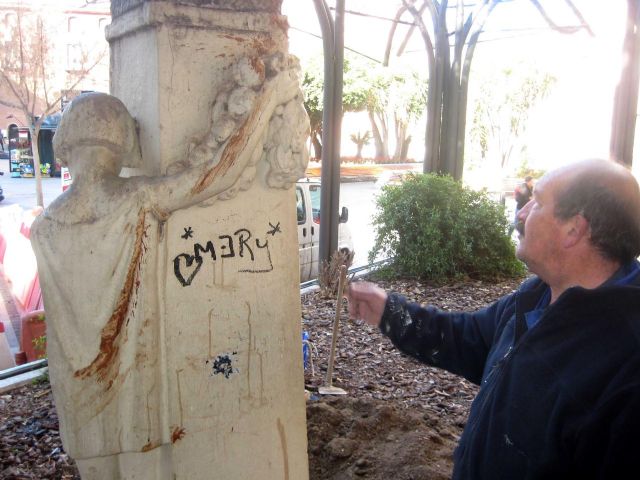 Comienzan los trabajos en Santo Domingo para rehabilitar el monumento a Ricardo Codorniú - 3, Foto 3