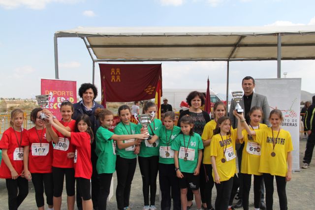 Puerto Lumbreras acoge la final regional de campo a través de deporte en edad escolar Alevín-Benjamín con más de 800 deportistas de colegios de la Región de Murcia - 2, Foto 2