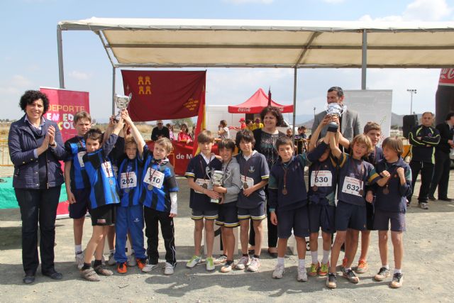 Puerto Lumbreras acoge la final regional de campo a través de deporte en edad escolar Alevín-Benjamín con más de 800 deportistas de colegios de la Región de Murcia - 4, Foto 4